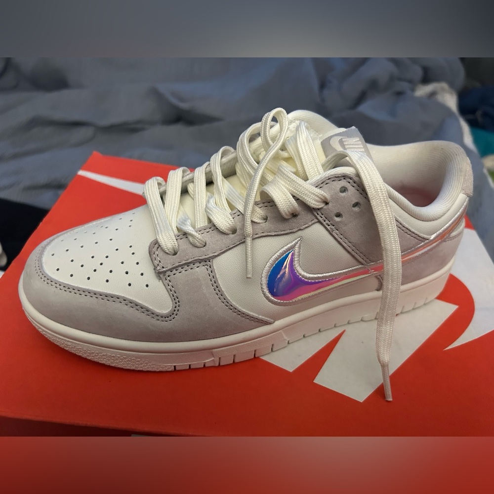 Nike iridescent dunks- NWB